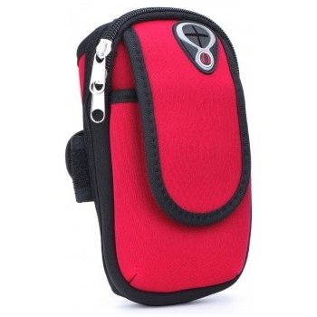 Pouzdro Tel1 Sportovní ruku Sport armband FULL CLOSE 18x12x4cm červené