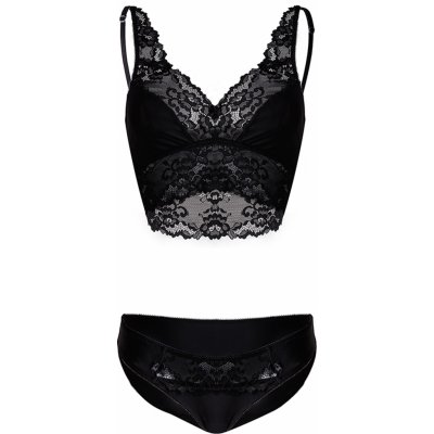 DKaren Set Rose Black – Zboží Dáma
