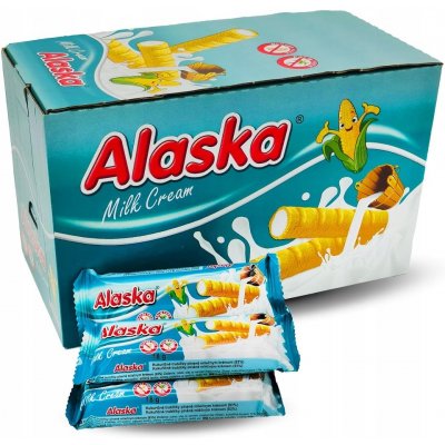 Alaska Kukuřičné trubičky mléčné 864 g – Sleviste.cz