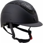 EQUESTRO Helma jezdecká Galaxy Narrow black black shiny – Zboží Dáma