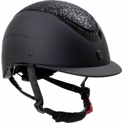 EQUESTRO Helma jezdecká Galaxy Narrow black black shiny – Zboží Dáma