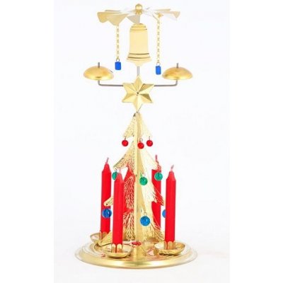 Česká obnovená výroba Andělské zvonění Zvonící stromek ZLATÝ – Sleviste.cz