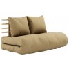 Pohovka Karup design sofa SHIN SANO natural pine (futonová ) wheat beige l