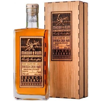 Mhoba Select Reserve French Cask 65% 0,7 l (holá láhev) – Zboží Mobilmania