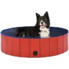 Bazény pro psy Meedo Skládací bazén pro psy PVC červený 80 x 20 cm