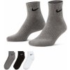 Nike ponožky Everyday Cushioned Training Ankle Socks 3 Pairs sx7667-964