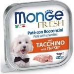 Monge Fresh Adult Dog kousky s krůtou 100 g – Sleviste.cz