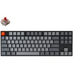 Keychron K8 TKL Gateron Hot-Swappable Red Switch Mechanical K8-H1 – Zboží Živě