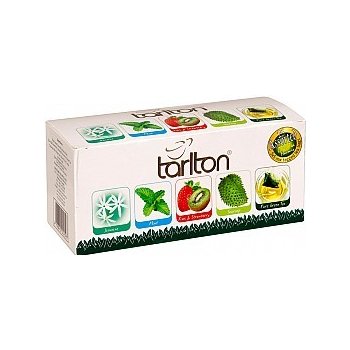 Tarlton Variace zelených čajů s příchutí 5 x 5 x 2 g