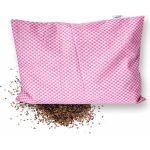 GADEO nahřívací pohankový polštářek RŮŽOVÉ KÁRO pohankové slupky s levandulí 18x28 cm – Hledejceny.cz