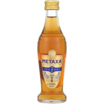 Metaxa 7* 40% 0,05 l (holá láhev)