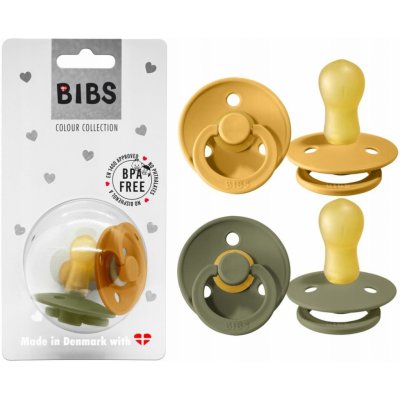Bibs Colour HoneyBee + Olive 2 ks – Zboží Mobilmania