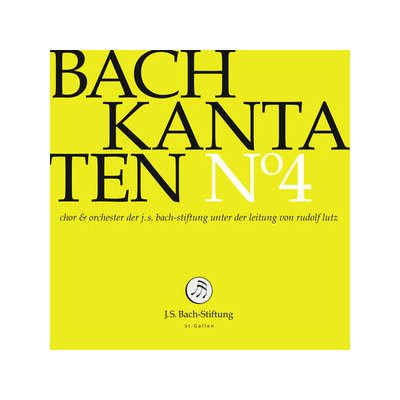 Bach Johann Sebastian - Kantaten No.4 CD – Hledejceny.cz