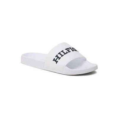 Tommy Hilfiger 3D Print Hilfiger Pool Slide Nazouváky FM0FM04612 White – Hledejceny.cz