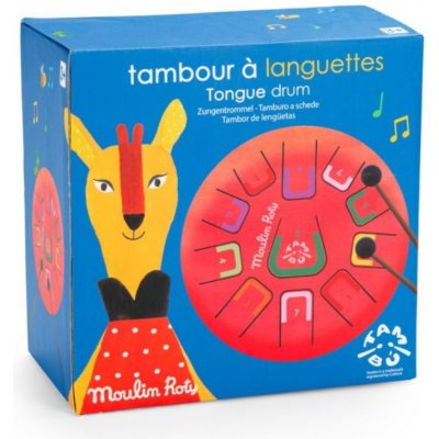 Moulin Roty Tongue drum – Zboží Mobilmania