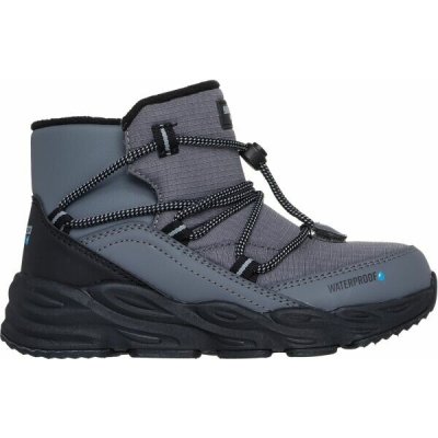 Skechers Turbo Tread dětská zimní obuv šedá – Sleviste.cz