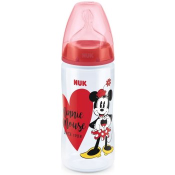 Nuk kojenecká láhev na učení Disney Mickey s kontrolou teploty 300 ml 4008600381679