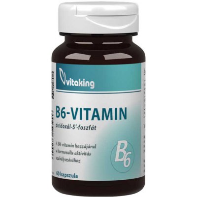 Vitaking Vitamin B6 P5P 60 kapslí – Hledejceny.cz