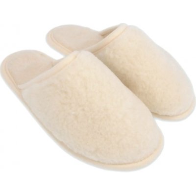 Barefoot pantofle z ovčí vlny merino Klárka přírodní – Sleviste.cz