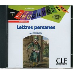 Lectures Découverte N2 Classique Les lettres persanes - CD audio