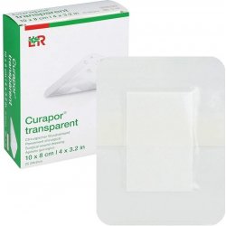 Lohmann & Rauscher Sterilní krycí náplast CURAPOR transparent varianta: 7 x 5 cm, 50 ks