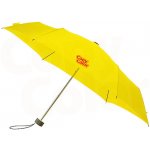 Plochý skládací deštník Malibu žlutý – Zboží Dáma