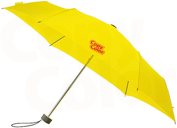 Plochý skládací deštník Malibu žlutý od 269 Kč - Heureka.cz