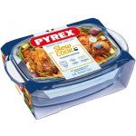 Pyrex Pekáč varné sklo s poklicí 38x22 cm – Zboží Dáma