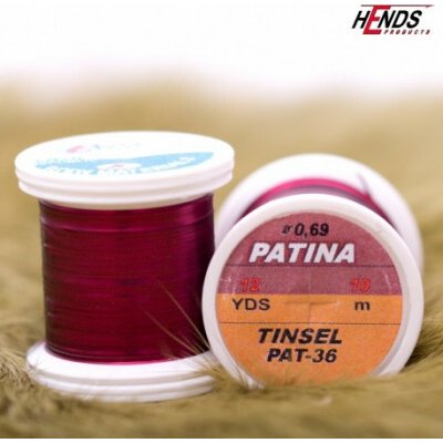 Hends HE PATINA TINSEL - VÍNOVĚ ČERVENÁ – Hledejceny.cz