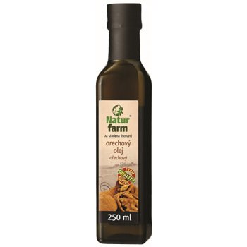 Natur Farm Orechový olej 100% za studena lisovaný 0,25 l