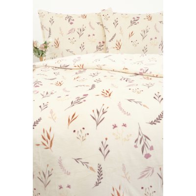 MKLuzkoviny.cz povlečení mikroplyš Exclusive Chloe béžové 140x200 70x90 – Sleviste.cz