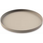 COOEE Design Kovový dekorativní tác Circle Grey 30cm šedá barva kov – Zbozi.Blesk.cz