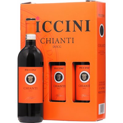 Piccini Chianti DOCG 13% 3 x 0,75 l (kazeta) – Hledejceny.cz