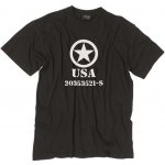 Tričko Mil-tec Allied Star černé – Zboží Mobilmania