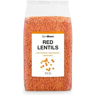 GymBeam Red lentils 0,5 kg – Zboží Dáma GymBeam Red lentils 0,5 kg – Zboží Dáma