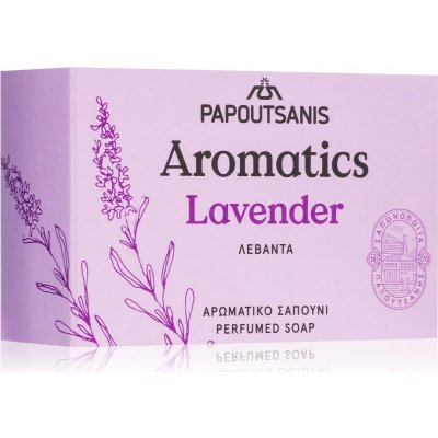 Papoutsanis Aromatics Lavender tuhé mýdlo 100 g – Hledejceny.cz