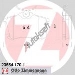 ZIMMERMANN Sada brzdových destiček - kotoučová brzda ZIM 23554.170.1 | Zboží Auto