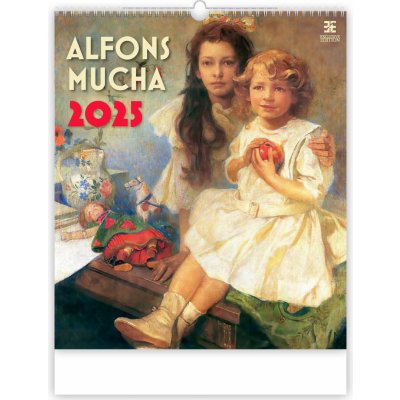 nástěnný Exclusive Edition Alfons Mucha / N251 – Zboží Dáma