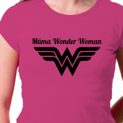 Tričko pro maminku Wonder Woman dámské – Hledejceny.cz