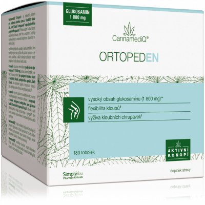 CannamediQ Ortopeden 180 tobolek – Hledejceny.cz