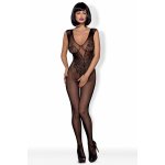 Erotické body Obsessive Bodystocking N112, černá – Zbozi.Blesk.cz