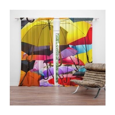 Sablio Závěs Deštníky: 2ks 140x250cm – Hledejceny.cz