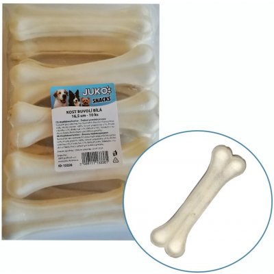 JUKO Snacks Kost buvolí bílá 16,5 cm 10 ks – Hledejceny.cz
