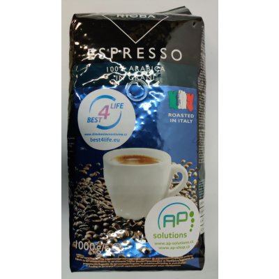 Rioba Espresso 100% Arabica 1 kg – Zbozi.Blesk.cz