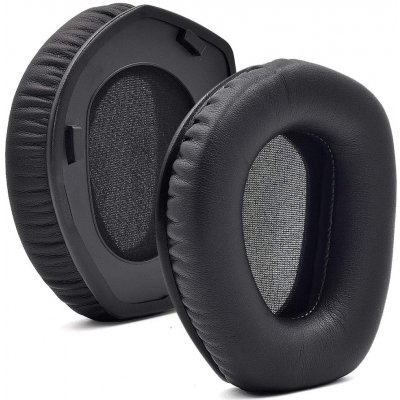eses náušníky pro sluchátka Sennheiser HDR165 175 185 195 a RS165 175 185 195 černé kožené hladké – Zboží Živě
