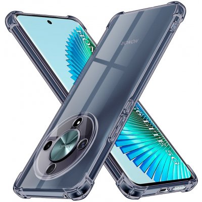 Techsuit - nárazuvzdorný průhledný silikon - Honor Magic6 Lite - Smoke Black – Zboží Živě