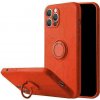 Pouzdro a kryt na mobilní telefon Jelly Case na Samsung A33 5G - Ring - červené