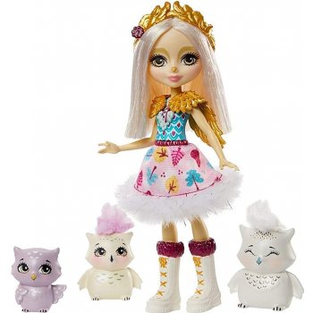 Mattel Enchantimals Odele Owl s rodinkou