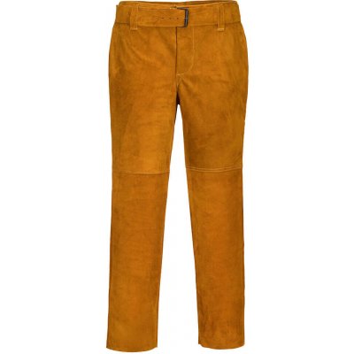 Portwest SW31 Kožené svářečské kalhoty světle hnědé – Zboží Mobilmania