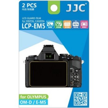 JJC ochranná folie LCD LCP-EM5 pro Olympus OM-D E-M5, E-M10